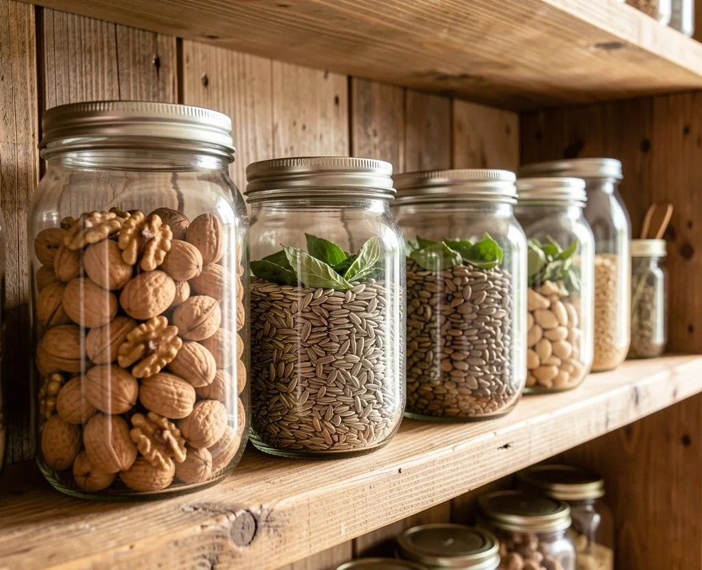 Ingrediente naturale depozitate